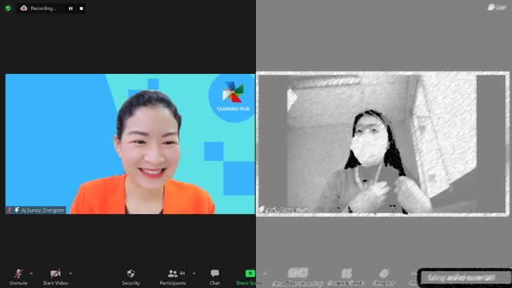 บรรยากาศหลักสูตรชีวิตเบิกบานการงานเป็นสุข 3